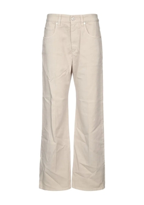 Brunello Cucinelli belt-loops trousers - Neutrals