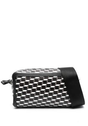 Pierre Hardy Cube Box leather shoulder bag - Black