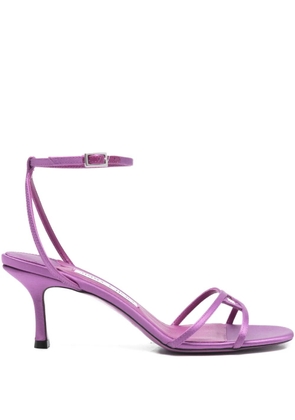Jimmy Choo Leo strap sandals - Purple