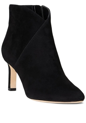 Lauren Ralph Lauren 70mm zip-fastening suede boots - Black