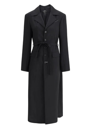 MM6 Maison Margiela belted coat - Black