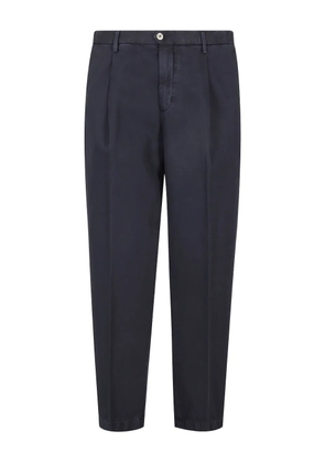 Briglia 1949 Courmayeur pleated tapered trousers - Blue