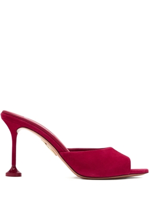 Aquazzura 85mm Bisous open-toe stiletto sandals - Red