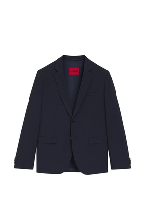 HUGO single-breasted blazer - Blue