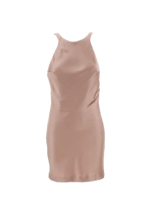 THE ANDAMANE Carmen scoop-back mini dress - Pink