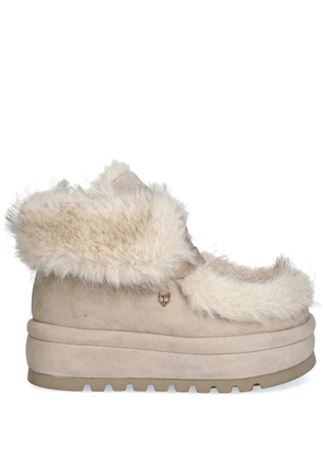 NAKED WOLFE Bambi boots - Neutrals