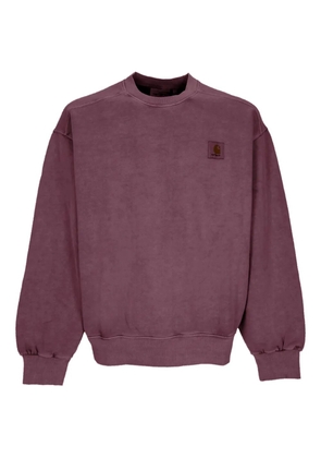Carhartt WIP Vista logo-patch sweatshirt - Purple