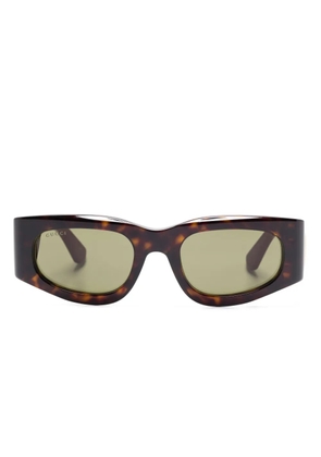Gucci Eyewear colourblock sunglasses - Multicolour