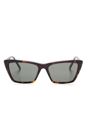 Saint Laurent Eyewear Mica Thin sunglasses - Brown