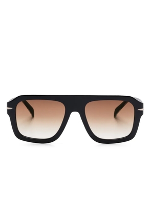 Eyewear by David Beckham pilot-frame sunglasses - Black