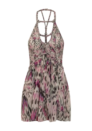 ISABEL MARANT Rozilda mini dress - Pink