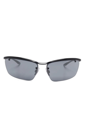 Dolce & Gabbana Eyewear shield-frame sunglasses - Black