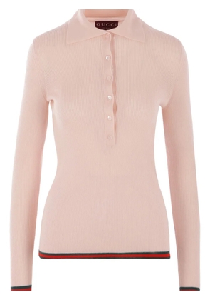 Gucci ribbed-knit sweater - Pink