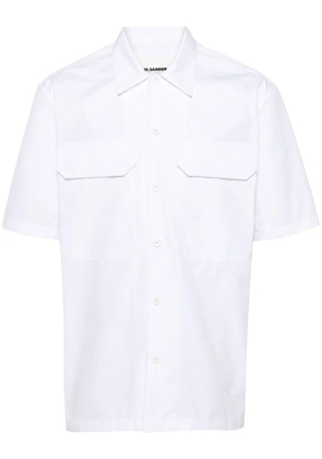 Jil Sander short-sleeve cotton shirt - White