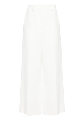 KHAITE Bacall straight trousers - White