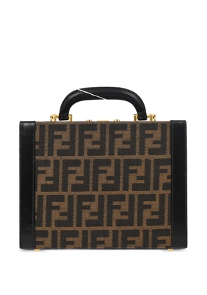 Fendi Pre-Owned 1990-2000s Zucca make-up box - Brown