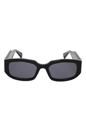 AllSaints rectangle-frame sunglasses - Black