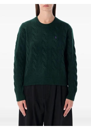 Polo Ralph Lauren cable logo knitwear - Green
