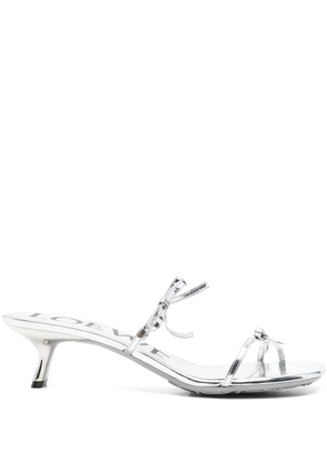 LOEWE 45mm Petal sandals - Silver