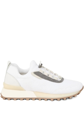 Brunello Cucinelli Monili chain-detail sneakers - White