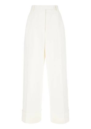 Thom Browne high-waisted trousers - White