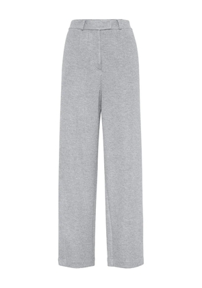 Brunello Cucinelli jersey trousers - Grey