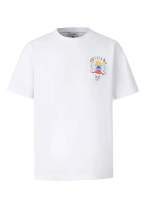 Casablanca graphic T-shirt - White