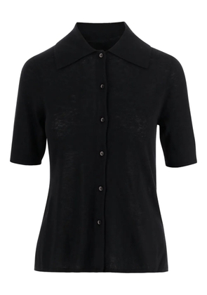 By Malene Birger short-sleeve button shirt - Black
