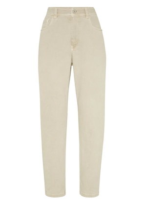 Brunello Cucinelli tapered jeans - Neutrals