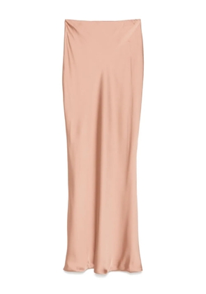 Norma Kamali Bias maxi skirt - Brown