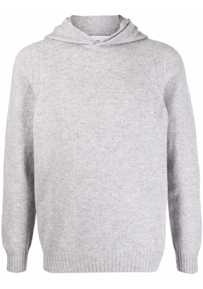 D4.0 wool hoodie - Grey