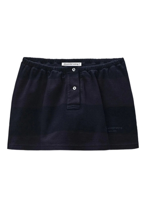 alexanderwang.t button mini skort - Black
