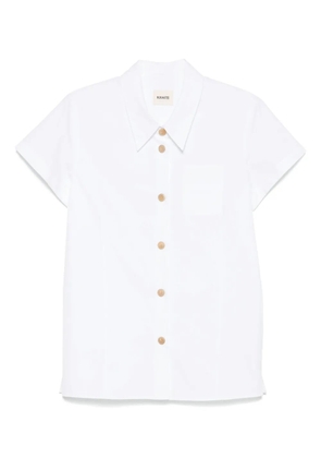 KHAITE Keefe shirt - White