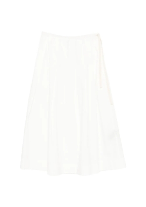 Soeur Amalia tied-waist midi skirt - White