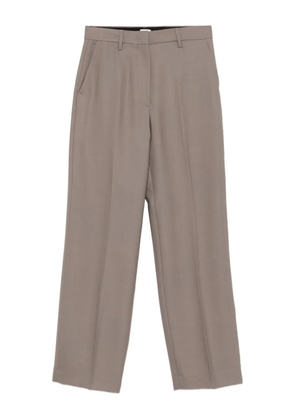 Covert pressed-crease trousers - Neutrals