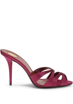 Saint Laurent 95mm Chandelle open-toe strap sandals - Pink
