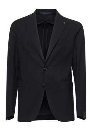Tagliatore lapel-pin two-button blazer - Blue