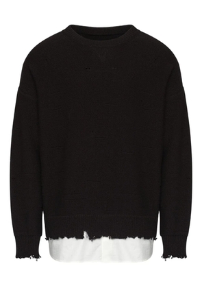 MM6 Maison Margiela crew-neck sweater - Black