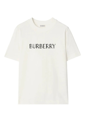 Burberry logo-print T-shirt - White