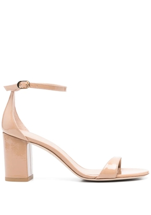 Stuart Weitzman 75mm Nudist sandals - Neutrals