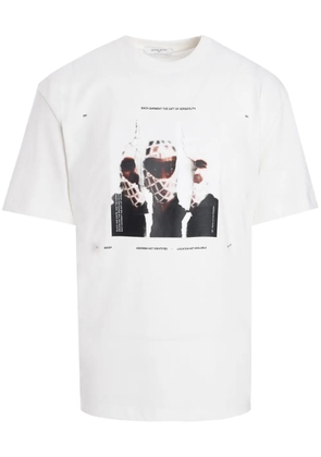 Ih Nom Uh Nit graphic-print cotton T-shirt - White