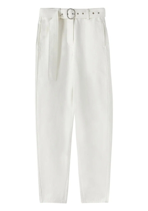 Jil Sander high-waisted wide-leg jeans - White