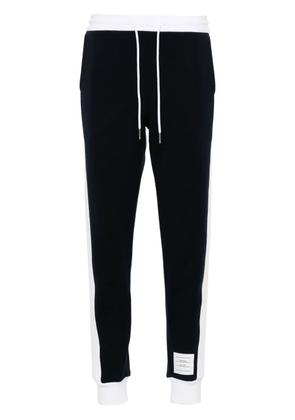 Thom Browne 4 Bar-stripe track pants - Blue