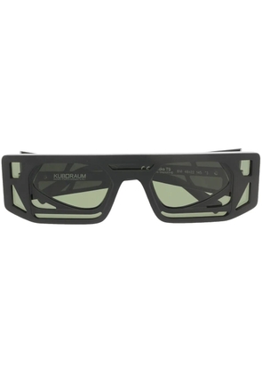 Kuboraum oversized square-frame sunglasses - Black