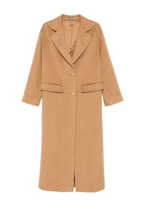 Tagliatore flap-pocket button-fastening coat - Brown