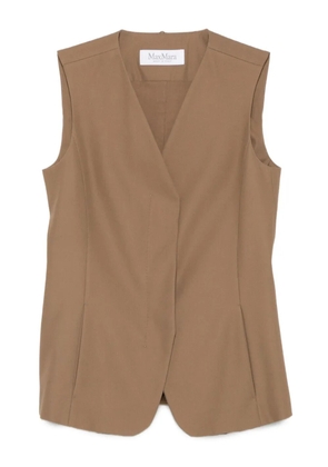 Max Mara Reno vest - Brown