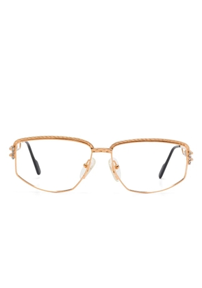 Tiffany & Co. Pre-Owned crystal-embellished glasses - Gold