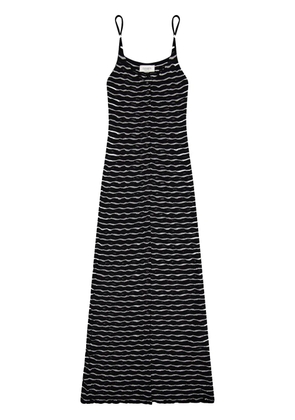 Laneus knitted maxi dress - Black