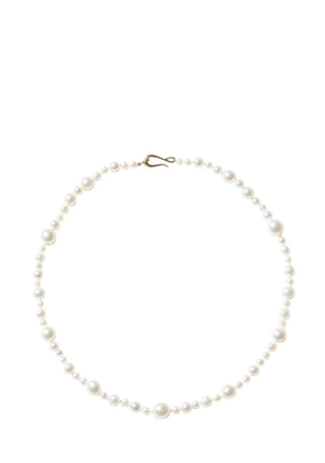 Mizuki 14kt yellow gold Bubble pearl necklace