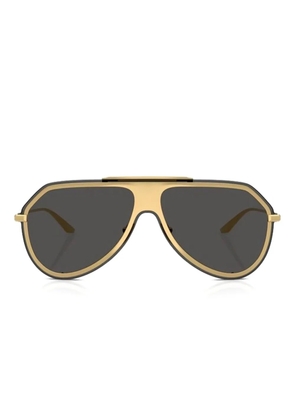 Dolce & Gabbana Eyewear pilot-frame sunglasses - Gold